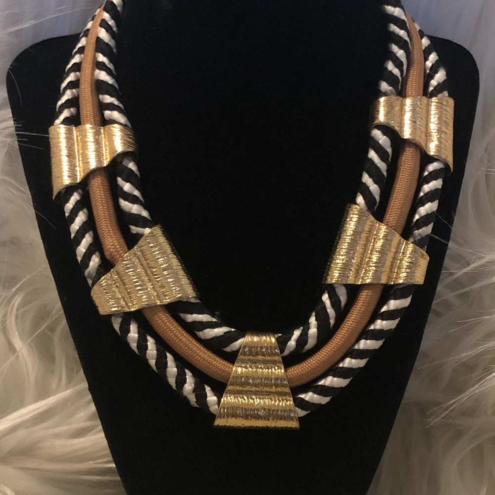 Rope Statement Necklace